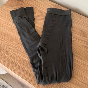 Skims cotton rib legging - in color deep sea - size small!